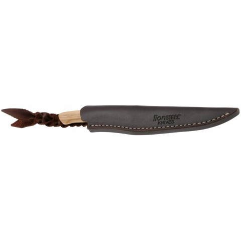Нож Lionsteel Ago, Olive wood ц:brown