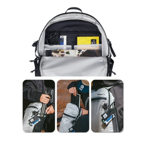 Рюкзак ультралегкий Naturehike CNK2300BB012, 15 л, білий