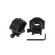 Кольца Vector Optics X-ACCU 30 мм Weaver низкие