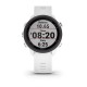 Смарт-годинник Garmin Forerunner 245 Music з білим ремінцем