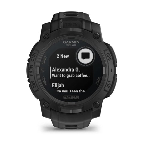 Годинник-навігатор Garmin Instinct 3 45мм Solar Tactical Edition Black 010-02934-50
