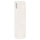 Матрац туристичний надувний одномісний  Naturehike CNK2300DZ013, 185x55x3.5 см, світло-сірий, прямокутний