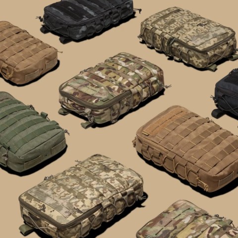 Тактичний рюкзак Ukrarmor на 10 л. Кріплення Molle. Cordura 1000D Мультикам