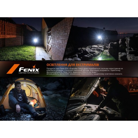 Ліхтар наключний Fenix E06R, білий | Лімітована серія