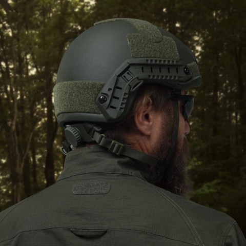 Кевларовий шолом Ukrarmor FAST Team Wendy. Рівень захисту NIJ IIIA Олива