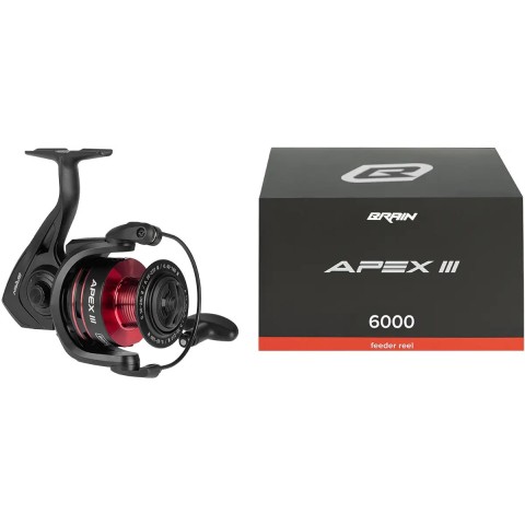 Катушка Brain Apex III Feeder 6000 5+1BB 4.9:1 Black