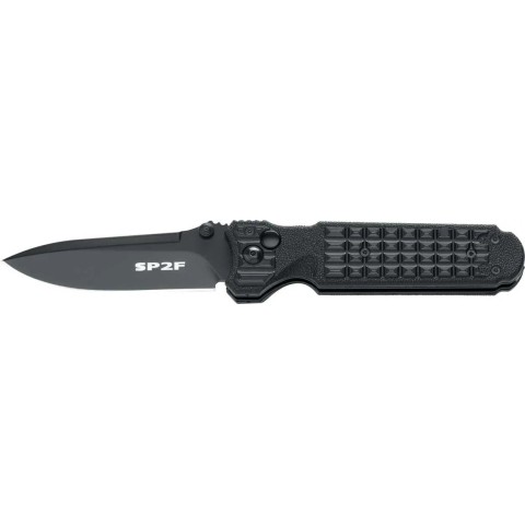 Нож Fox Predator II Auto ц:black