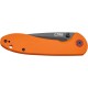 Нож CJRB Feldspar Black Blade Orange