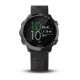 Смарт-годинник Garmin Forerunner 645 Music сірий з чорним ремінцем