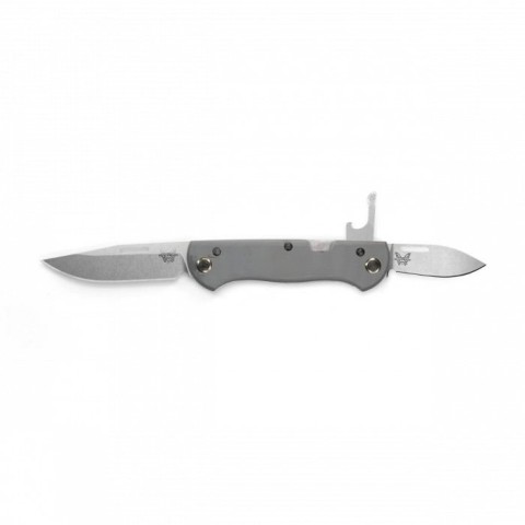 Ніж Benchmade Weekender, 2 клинки, сірий 317