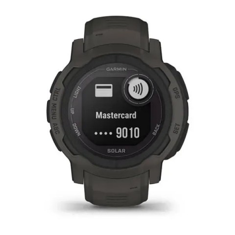 Смарт-годинник Garmin Instinct 2 Solar графітовий
