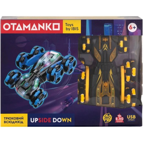 Машинка OTAMANKO Трюковий всюдихід UPSIDE DOWN Жовтий