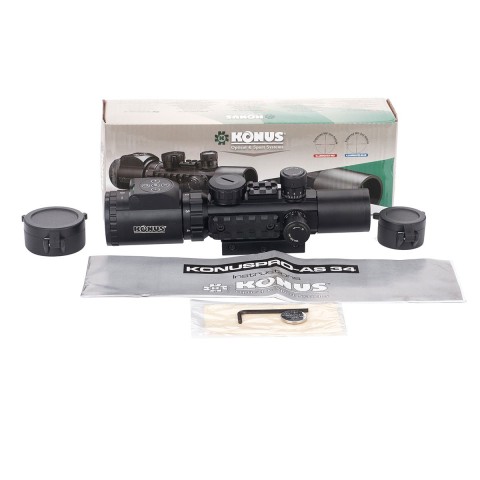 Оптичний приціл KONUS KONUSPRO AS-34 2-6x28 MIL-DOT IR