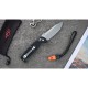 Ніж складаний туристичний Ganzo G7412 (8.9 см) 440C / G10 чорний