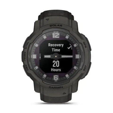 Смарт-годинник Garmin Instinct Crossover Solar графітовий