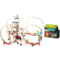 Ігровий набір OTAMANKO ХОРОБРИЙ ПАРОВОЗИК трюкова залізниця, 175 деталей,