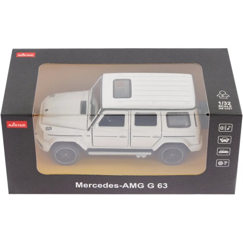 Машинка Rastar Mercedes-Benz AMG G63 1:32 Белый