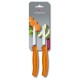 Кухонний ніж Victorinox SwissClassic Paring лезо 8см з помар. ручкою 2шт (блістер)