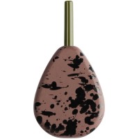 Грузило Brain In-Line Flat Lead 84g 2шт/уп brown