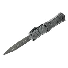 Нож Microtech Hera II Mini D/E OTF, Signature Brushed Metal Mummy