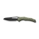 Ніж складаний туристичний Civivi Spiny Dogfish, (8.8 см) 14C28N / G10 зелений