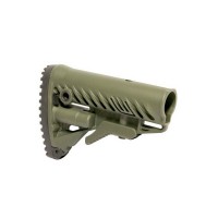 Приклад телескопический FAB для AK 47,полимер, зеленый