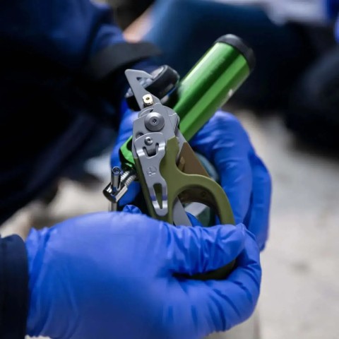 Ножиці Leatherman 833490 Raptor Rescue, хакі, utility чохол