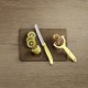 Набір кухонний Victorinox SwissClassic Paring Set 2шт з жовт. ручкою (ніж, овочечистка Tomato and Kiwi) у подар.упак.