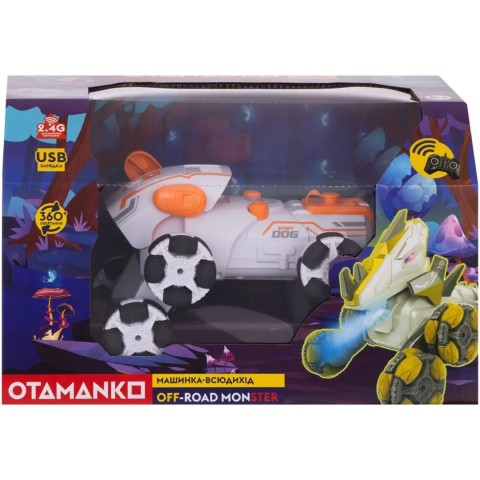 Машинка OTAMANKO Трюковий всюдихід OFF-ROAD MONSTER Помаранчевий