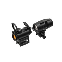 Комплект Sig Optics колiматор ROMEO-MSR 2 MOA RED DOT та магнiфер  JULIET3-MICRO 3X22MM