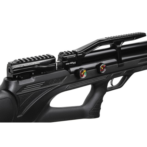 Пневматическая Редукторная PCP винтовка  Aselkon MX10-S Black  кал. 4.5