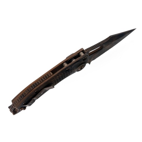 Ніж Microtech Stitch S/E полусеррейтор Plague Outbreak Signature Series