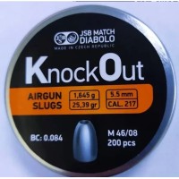 JSB Slugs .217, 5,5 мм, 1,645 г, 200 шт