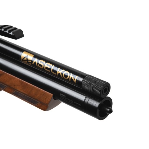 Пневматична Редукторна PCP гвинтівка  Aselkon MX10-S Wood  кал. 4.5 дерево