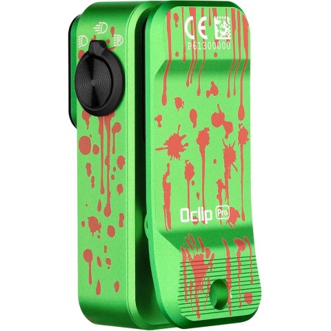 Ліхтар Olight Oclip Pro Zombie green