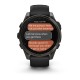 Спортивний годинник Garmin Fenix 8 Amoled 47мм Sapphire Carbon Gray Titanium з сірим силіконовим ремінцем 010-02904-21