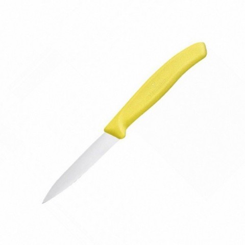 Кухонний ніж Victorinox SwissClassic Paring лезо 8см з жовт. ручкою