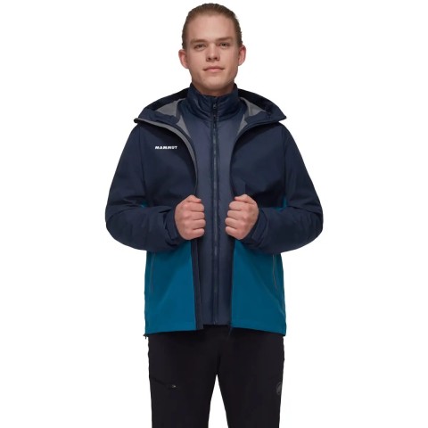 Куртка Mammut Hooded Jacket M L Deep Ice-Marine