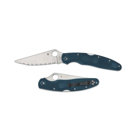 Ніж Spyderco Police 4 FRN, серрейтор, K390