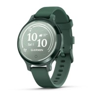 Смарт-часы Garmin Lily 2 Active яшмово-зеленые с силиконовым ремешком яшмово-зеленого цвета