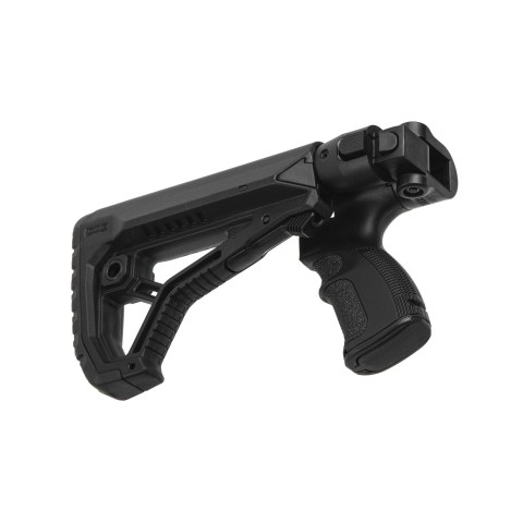 Приклад складной с пистолетной рукояткой FAB для Mossberg 500, черный (Mil-Spec)