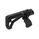 Приклад складной с пистолетной рукояткой FAB для Mossberg 500, черный (Mil-Spec)