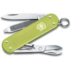 Ніж Victorinox Classic SD Alox Colors Lime Twist 58мм,5функ,ріфл.зел