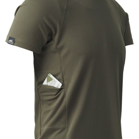 Термоактивна футболка Helikon-Tex Functional T-shirt - Quickly Dry - Olive Green, розмір L