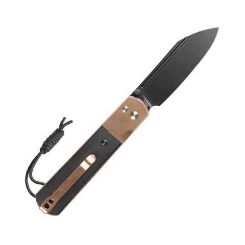 Ніж Artisan Holm, AR-RPM9, Rose Gold PVD Steel+Ebony Inlay