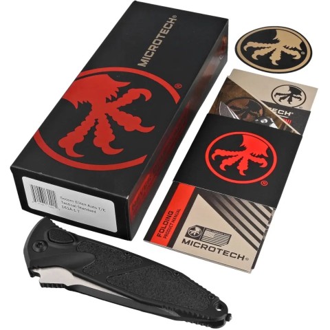 Нож Microtech Socom Elite Auto Tanto Point Tactical Black