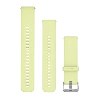 Швидкозмінні ремінці для смарт-годинника Garmin (22 мм) силіконові, лимонно-жовті