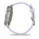 Спортивний годинник Garmin Venu 4 41мм Silver Periwinkle із силіконовим ремінцем 010-03013-01
