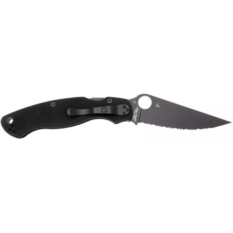 Ніж Spyderco Military 2 Black Blade, CPM S30V, G-10 black