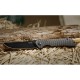 Ніж складаний туристичний Ruike P122-MB, (9.2 см) 14C28N / мікарта коричневий